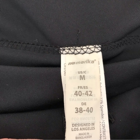 Marika Athletic Skort Grey and Black Size M - Picture 6 of 10